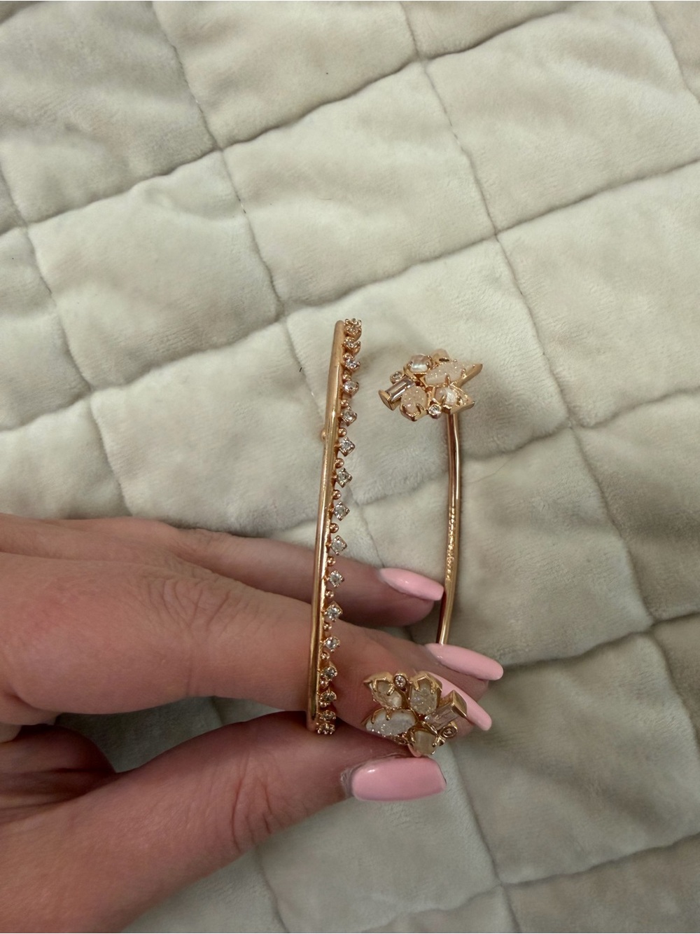 RETIRED 2 Kendra Scott Rose Gold Open Cuff Bracelets